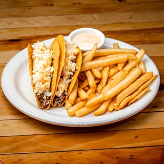 Kids 2 Taco with Ground Beef