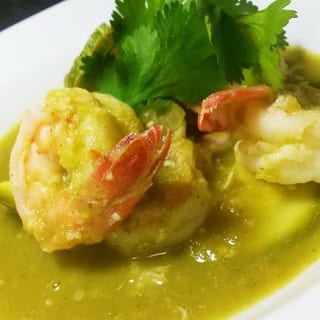 Camarones Salsa Verde