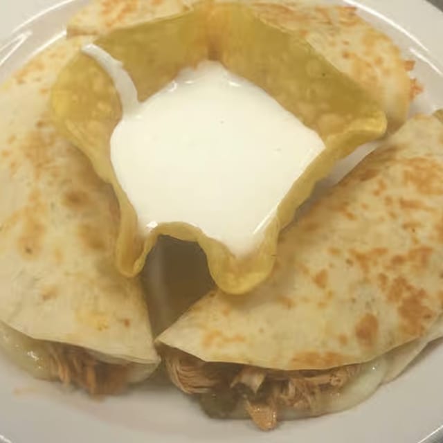 Lunch Quesadillas.