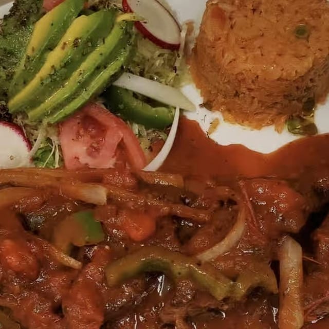 Steak Mexicana.
