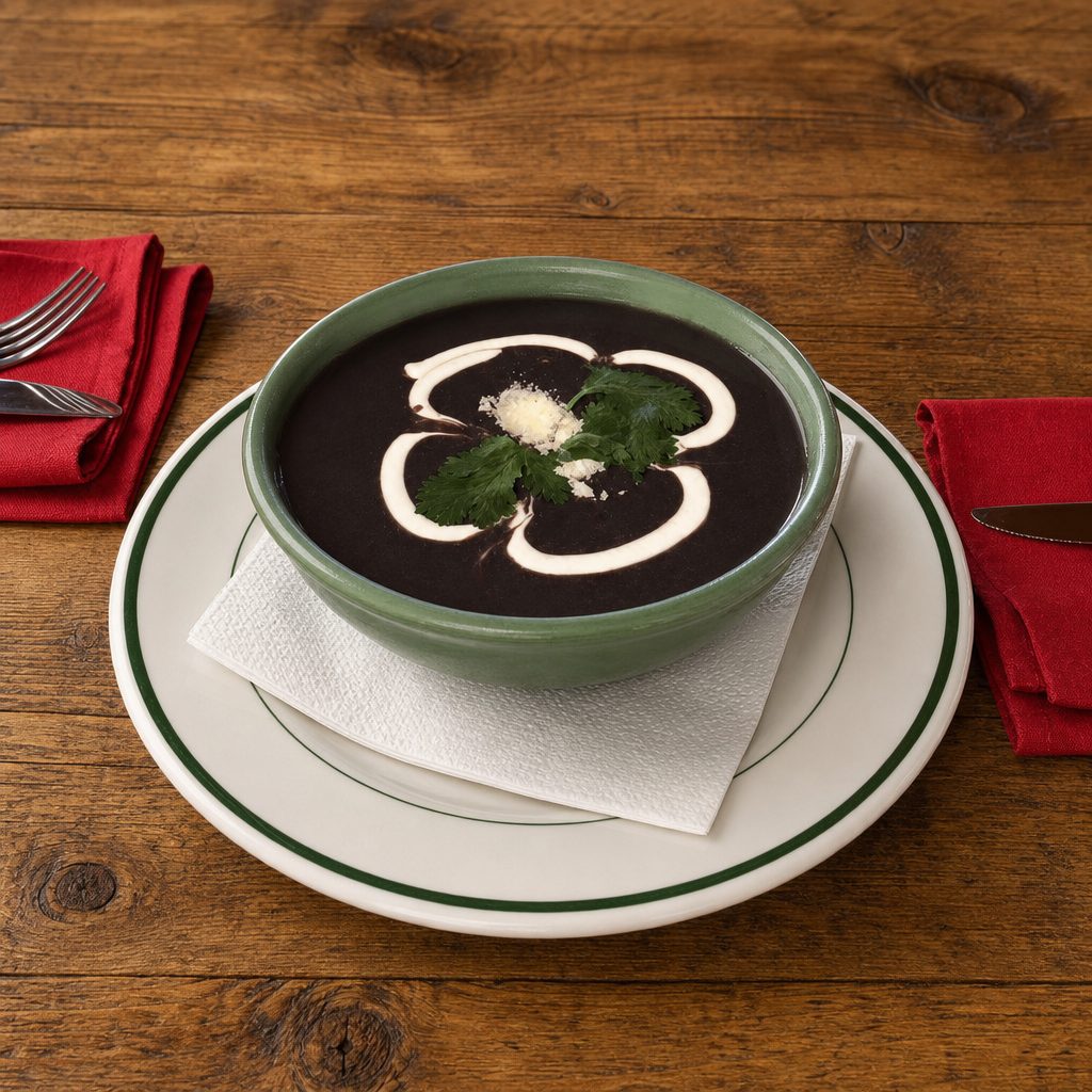 Sopa Negra.