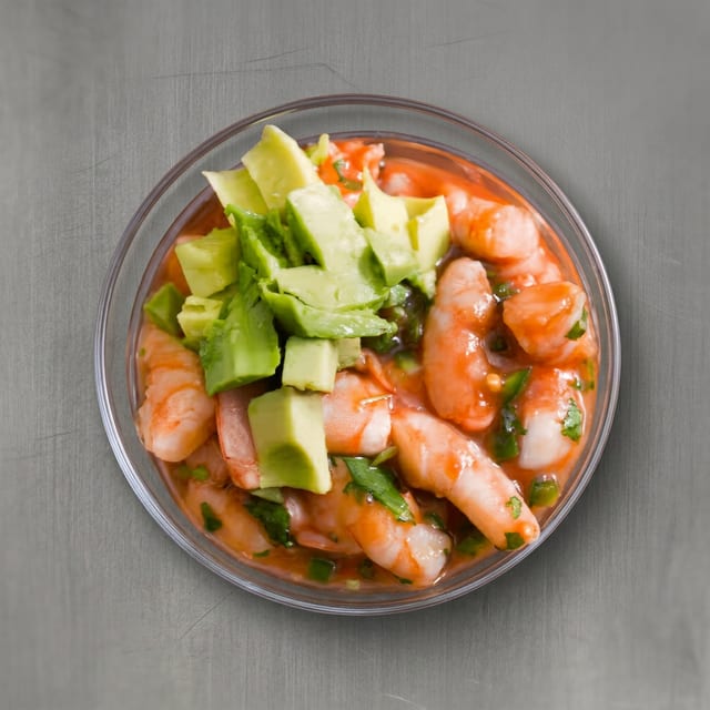 Coctel de Camarones.