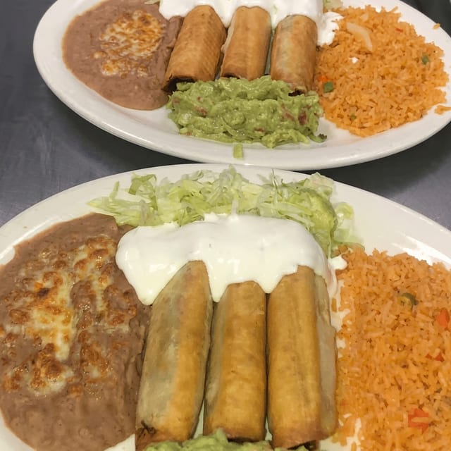 Chimichangas.