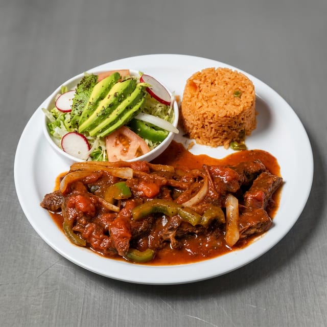 Steak Mexicana.
