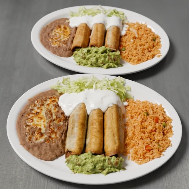 Chimichangas.