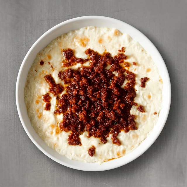 Queso Derretido con Chorizo.