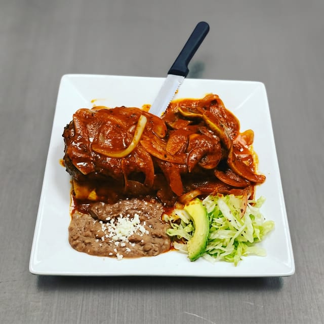 Bistec Montezuma.