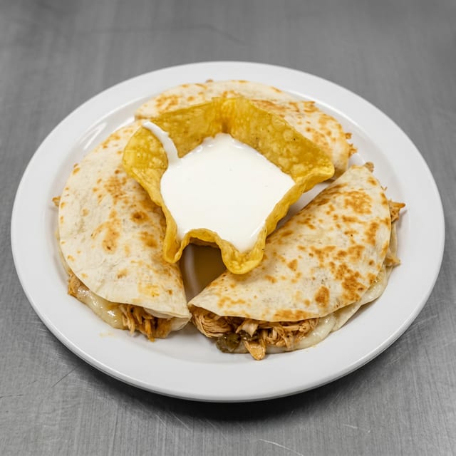 Lunch Quesadillas.