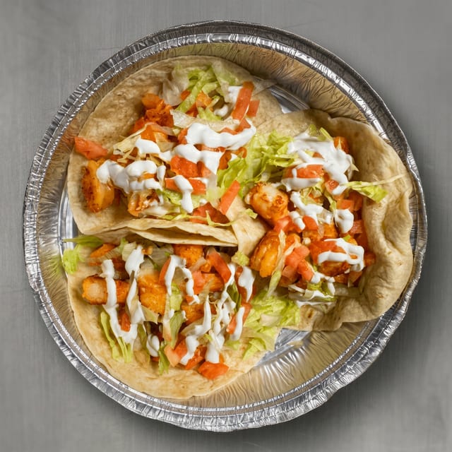 Tacos de Camarón.